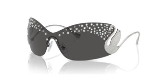 Swarovski SK 7020 women Silver Cat Eye Sunglasses