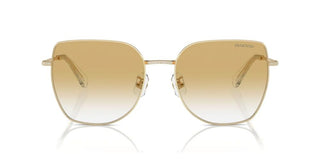 Swarovski SK 7021D women Gold Squared Sunglasses