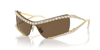 Swarovski SK 7022 women Gold Cat Eye Sunglasses