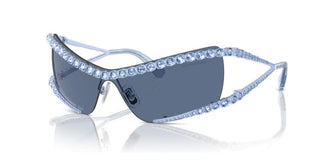 Swarovski SK 7022 women Blue Cat Eye Sunglasses