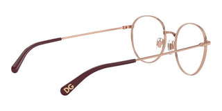 Dolce & Gabbana SLIM DG 1322 women Rose gold Round Eyeglasses