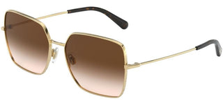 Dolce & Gabbana SLIM DG 2242 women Gold Geometric Sunglasses