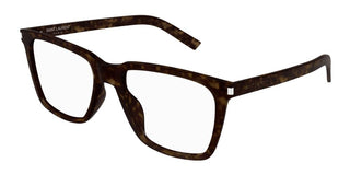 Saint Laurent SLIM OPT SL 717 women Havana Squared Eyeglasses