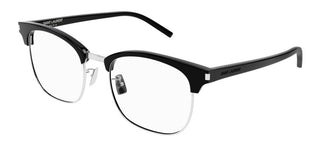 Saint Laurent SL 104/F unisex Black Geometric Eyeglasses