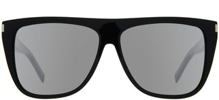 Saint Laurent SL 1 unisex Black Oversize Sunglasses