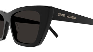 Saint Laurent SL 276 MICA women Black Cat Eye Sunglasses