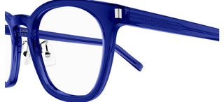 Saint Laurent SL 28/J unisex Blue Squared Eyeglasses