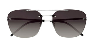 Saint Laurent SL 309 RIMLESS unisex Silver Geometric Sunglasses