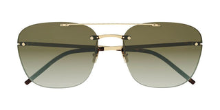 Saint Laurent SL 309 RIMLESS unisex Gold Geometric Sunglasses