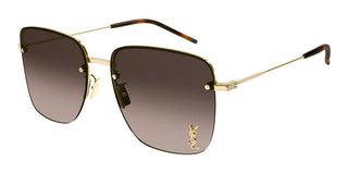 Saint Laurent SL 312 M women Gold Butterfly Sunglasses