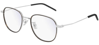 Saint Laurent Sl 362 Unisex Silver Geometric Eyeglasses