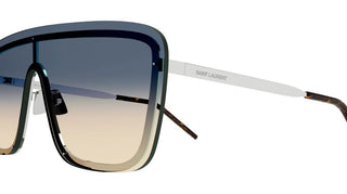 Saint Laurent SL 364 MASK unisex Silver Shield Sunglasses