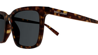 Saint Laurent SL 500 men Havana Geometric Sunglasses