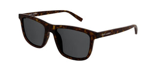 Saint Laurent SL 501 men Havana Geometric Sunglasses