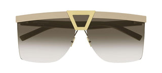 Saint Laurent SL 537 PALACE women White Shield Sunglasses