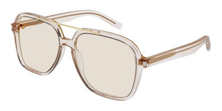 Saint Laurent SL 545 women Brown Geometric Sunglasses