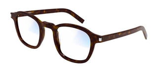 Saint Laurent SL 549 SLIM men Havana Geometric Sunglasses