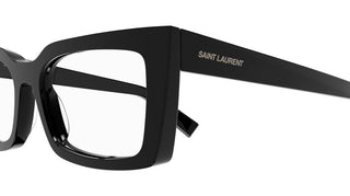 Saint Laurent SL 554 women Black Geometric Eyeglasses