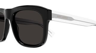 Saint Laurent SL 558 men Black Geometric Sunglasses