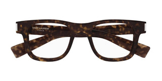 Saint Laurent SL 564 OPT unisex Havana Geometric Eyeglasses