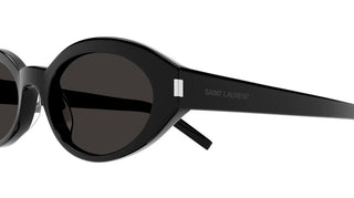 Saint Laurent SL 567 women Black Oval Sunglasses