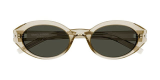 Saint Laurent SL 567 women Brown Oval Sunglasses