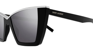 Saint Laurent SL 570 women Black Cat Eye Sunglasses