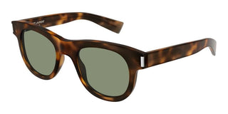 Saint Laurent SL 571 unisex Havana Squared Sunglasses