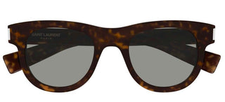 Saint Laurent SL 571 unisex Havana Squared Sunglasses