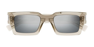 Saint Laurent SL 572 unisex Brown Rectangle Sunglasses