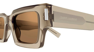 Saint Laurent SL 572 unisex Yellow Rectangle Sunglasses