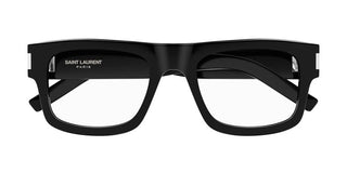 Saint Laurent SL 574 men Black Squared Eyeglasses