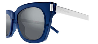 Saint Laurent SL 582 unisex Blue Squared Sunglasses