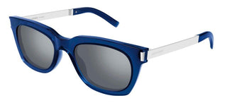 Saint Laurent SL 582 unisex Blue Squared Sunglasses