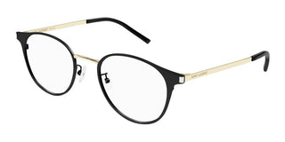 Saint Laurent SL 584/J unisex Black Round Eyeglasses