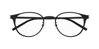 Saint Laurent SL 584/J unisex Black Round Eyeglasses