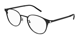 Saint Laurent SL 584/J unisex Black Round Eyeglasses