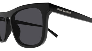 Saint Laurent SL 586 men Black Squared Sunglasses