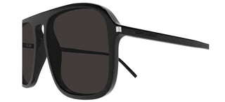 Saint Laurent SL 590 men Black Geometric Sunglasses