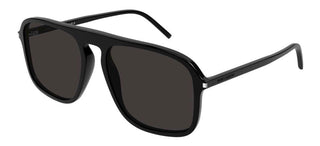 Saint Laurent SL 590 men Black Geometric Sunglasses