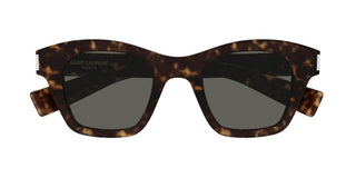 Saint Laurent SL 592 unisex Havana Geometric Sunglasses