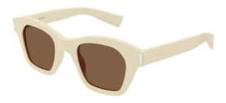 Saint Laurent SL 592 unisex White Geometric Sunglasses