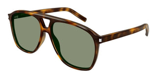 Saint Laurent SL 596 DUNE women Havana Pilot Sunglasses