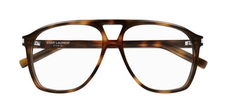 Saint Laurent SL 596 DUNE OPT women Havana Pilot Eyeglasses