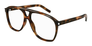 Saint Laurent SL 596 DUNE OPT women Havana Pilot Eyeglasses