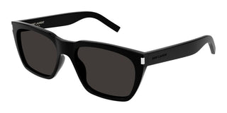 Saint Laurent SL 598 men Black Squared Sunglasses