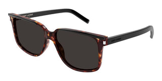 Saint Laurent SL 599 men Havana Geometric Sunglasses