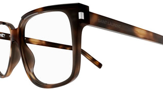 Saint Laurent SL 599 OPT men Havana Geometric Eyeglasses