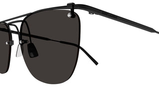 Saint Laurent SL 600 men Black Pilot Sunglasses