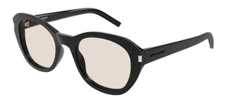 Saint Laurent SL 604 unisex Black Oversize Sunglasses